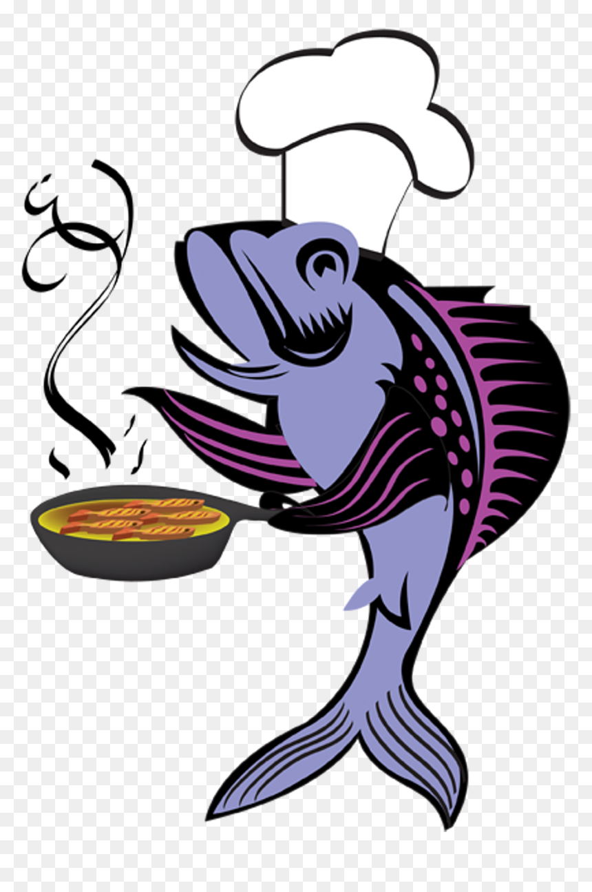 Graphic Transparent Library - Clipart Fish Fry, HD Png Download - fish fry png