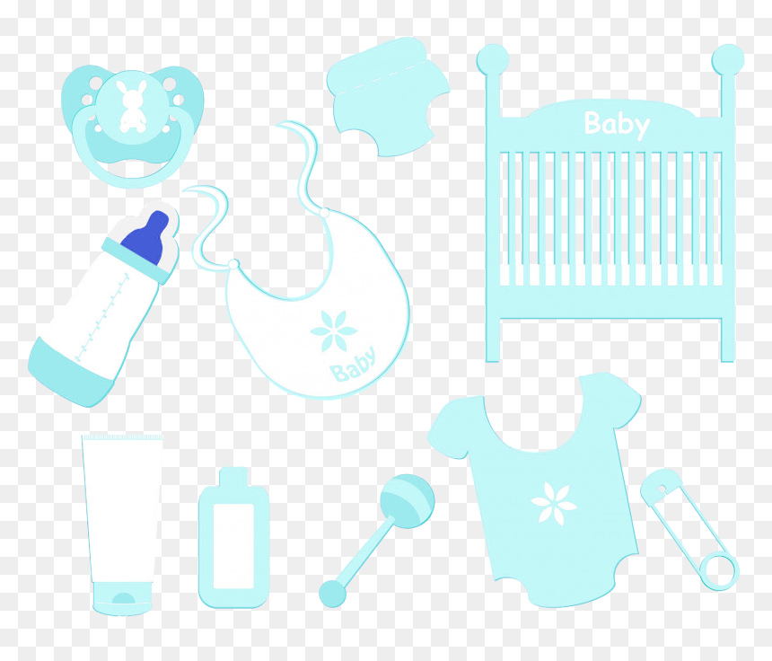 Baby Boy Accessories Clipart, HD Png Download - vhv