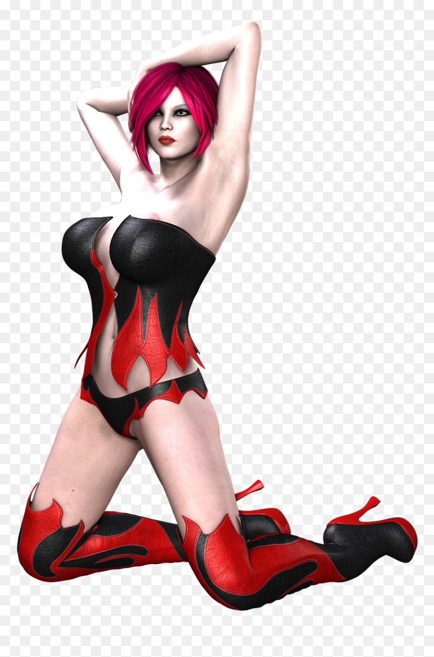 Sexy Girl Sensual Png, Transparent Png - sexy girls png
