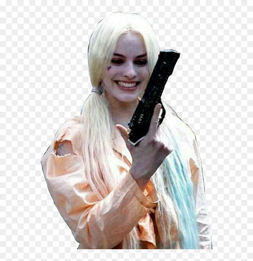 #harley #quinn #joker #margot #robbie #freetoedit - Margot Robbie Harley Quinn, HD Png Download - margot robbie png