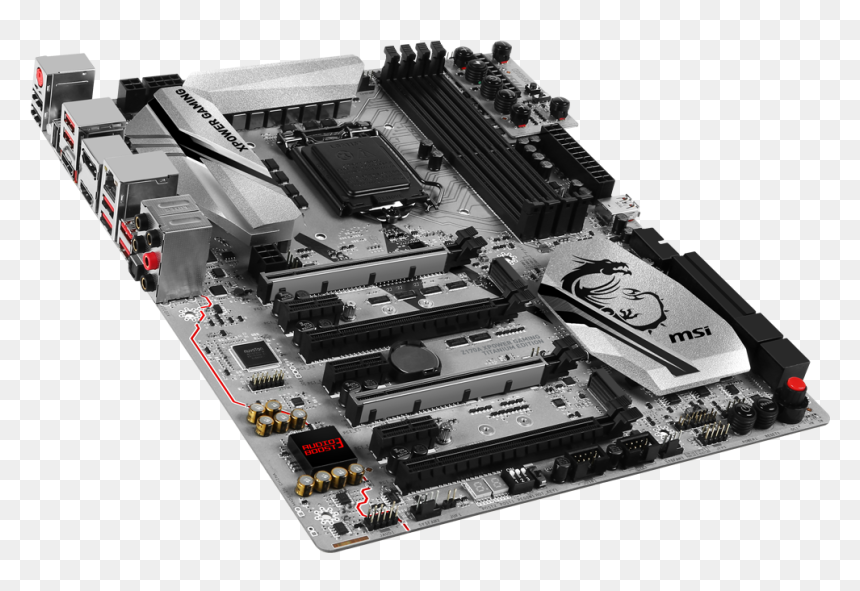 Transparent Motherboard Png - Z170a Xpower Gaming Usb, Png Download - motherboard png