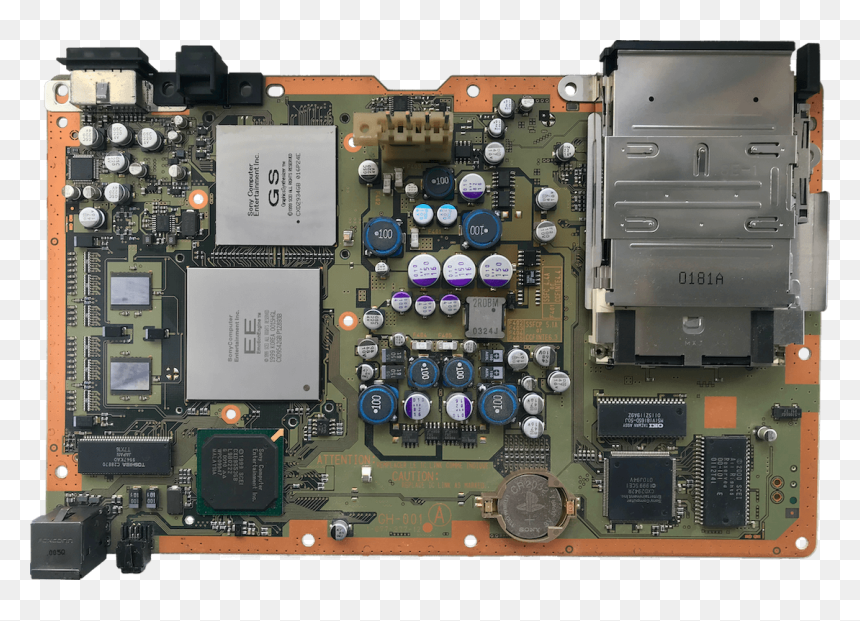 Ps2 Gh-001 Motherboard - Electronic Component, HD Png Download - motherboard png