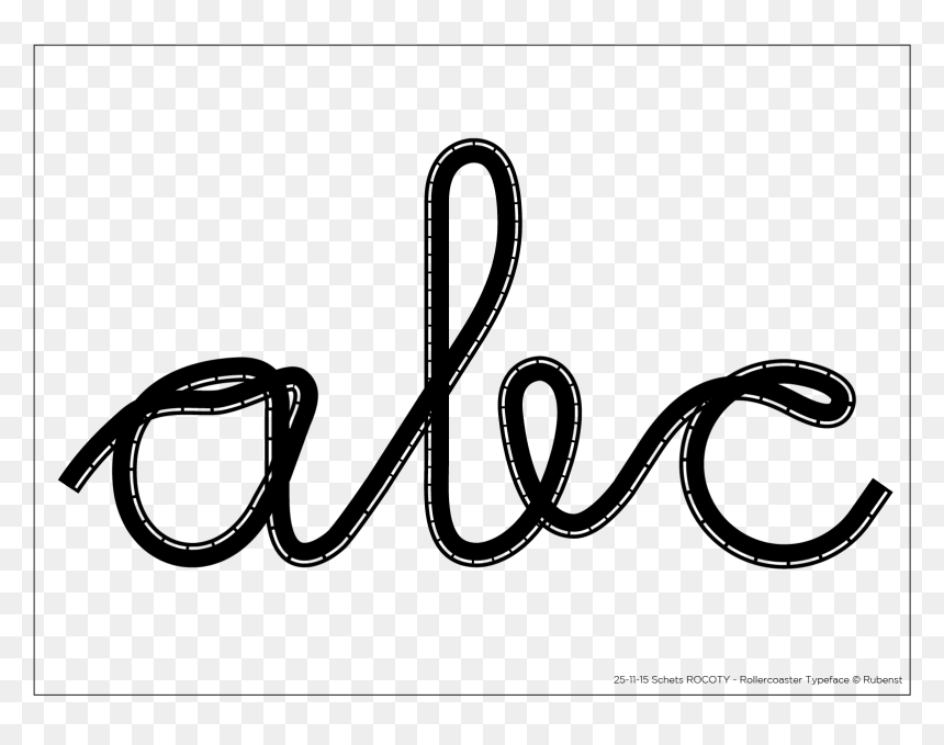 Roller Coaster Clipart , Png Download - Calligraphy, Transparent Png - rollercoaster png