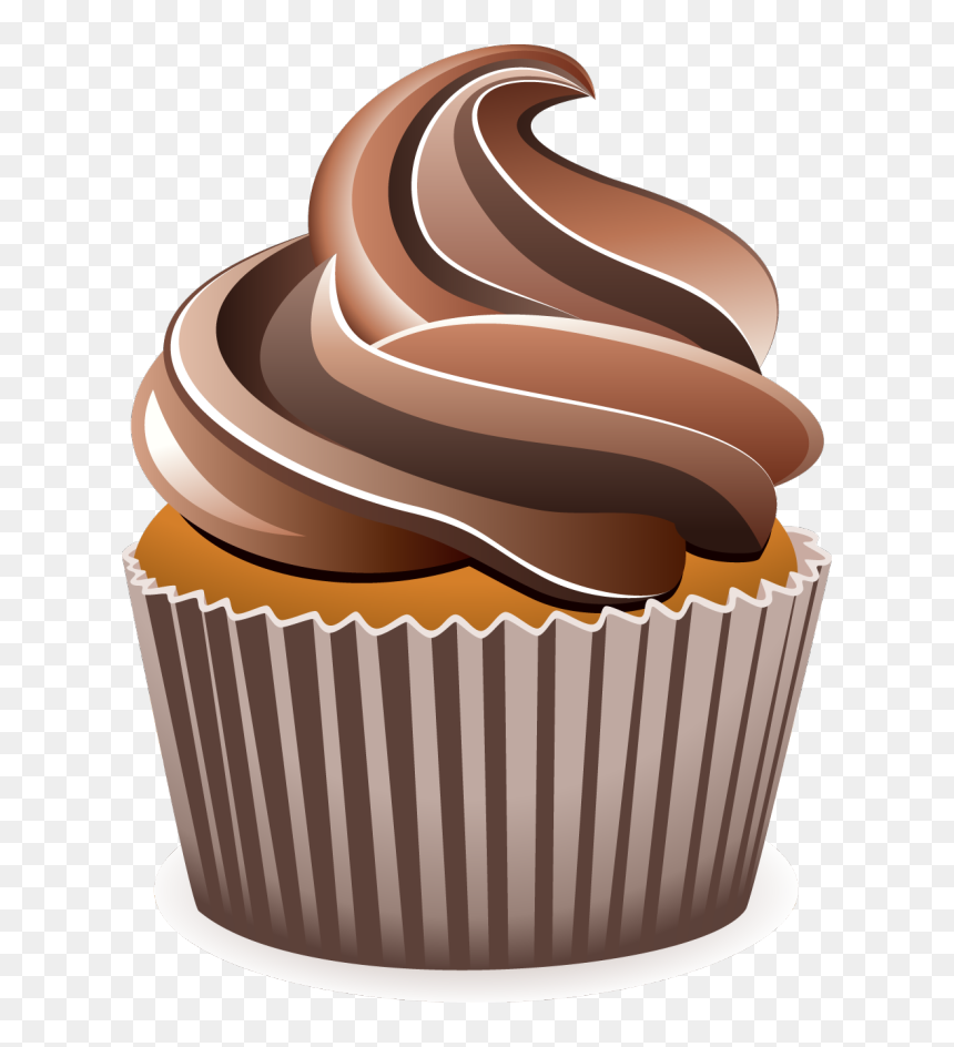 Graphic Design - Cupcake Clipart Free, HD Png Download - cupcake clipart png