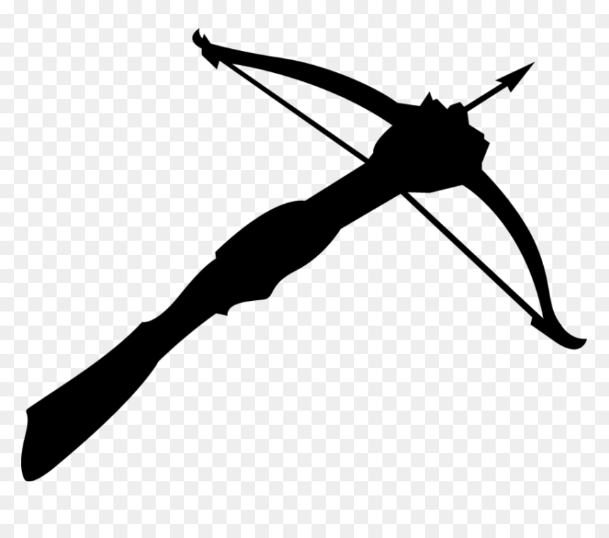 Crossbow Ranged Weapon Bow And Arrow Clip Art - Crossbow Clipart, HD Png Download - crossbow png