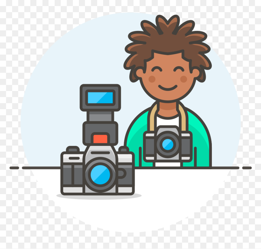 Photographer Male Icon - Portable Network Graphics, HD Png Download - photographer png