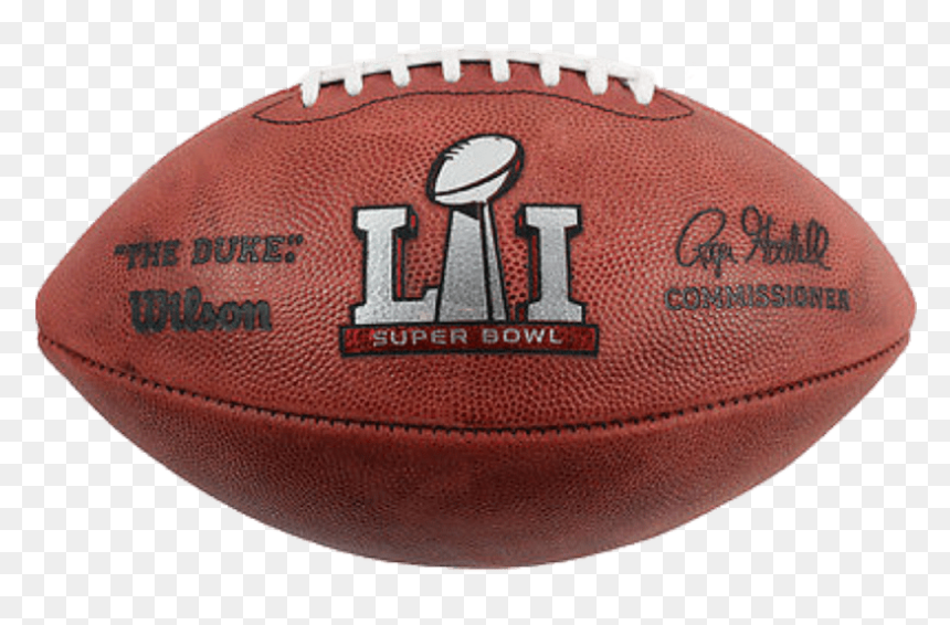 Wilson Duke Super Bowl 51 Game Football - Kick American Football, HD Png Download - super bowl 51 png