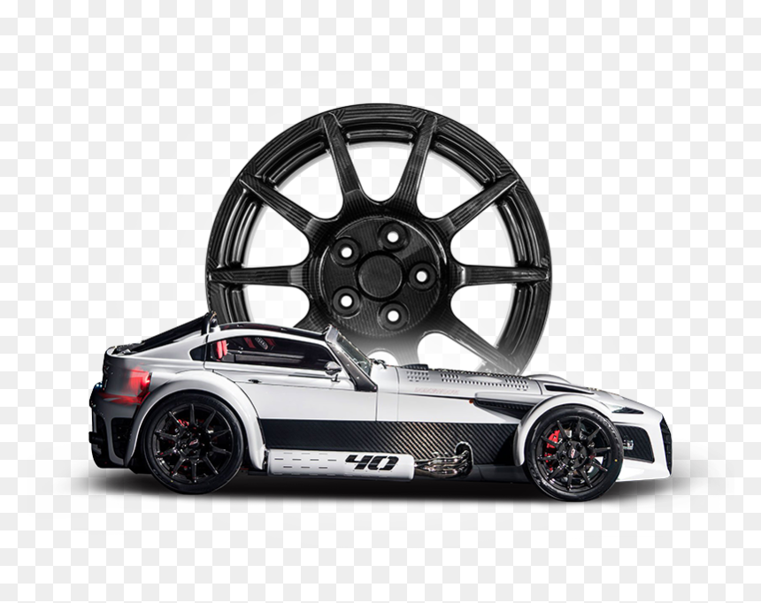 Donkervoort D8 Gto 40, HD Png Download - car wheel png