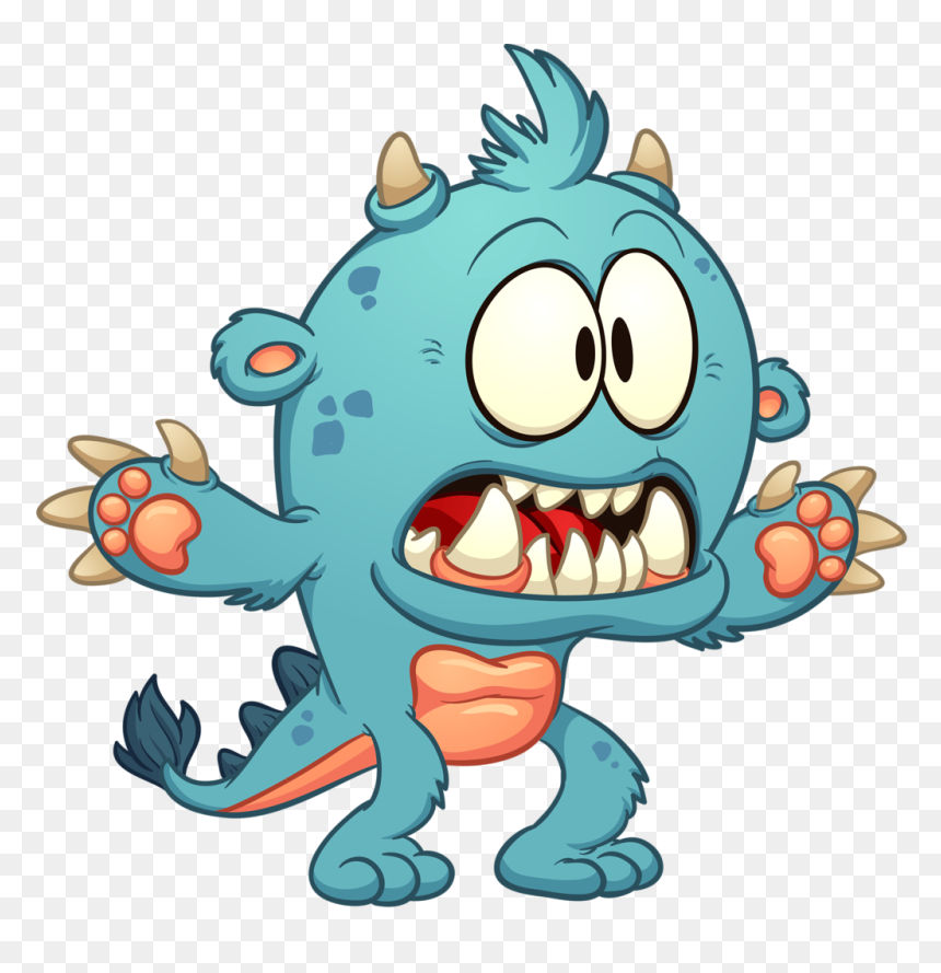 Monster Robots Snail Mail Monsters, Robot - Scary Monster Clipart Png, Transparent Png - loch ness monster png
