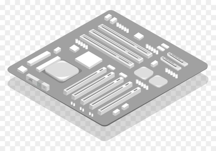 Thumb Image - Motherboard, HD Png Download - motherboard png