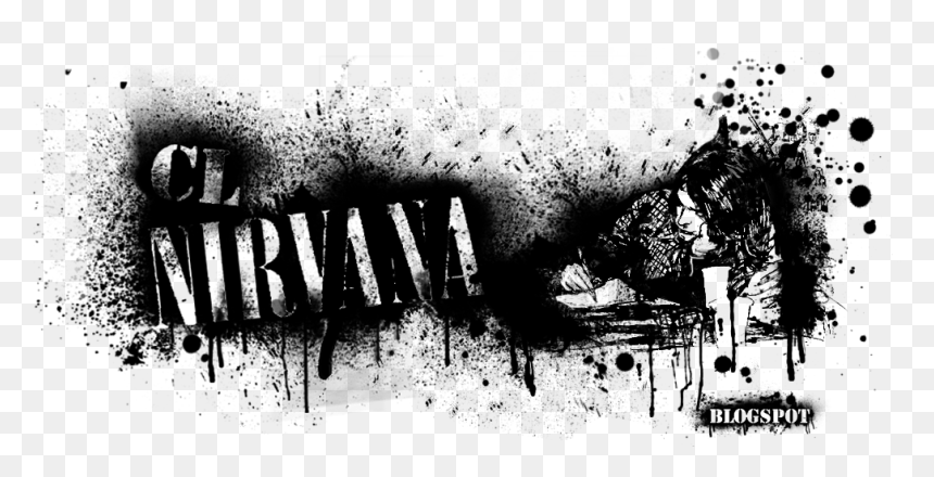 Clipart Freeuse Stock Art Grunge Kurt Cobain Transprent - Nirvana Art, HD Png Download - kurt cobain png