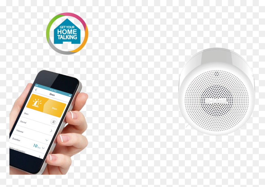 Mydlink Home Siren Front - D Link Siren, HD Png Download - siren png