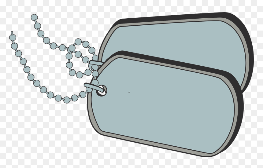 Dog Tags 2952228 - Military Dog Tags Png, Transparent Png - dog tag png