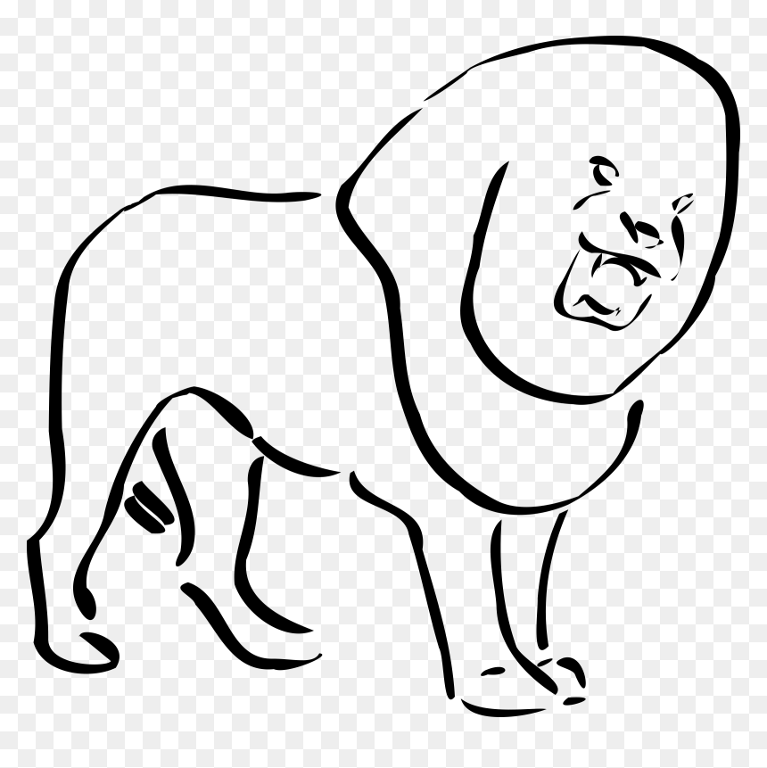 Lion Clip Arts - Lion Clip Art, HD Png Download - lion.png