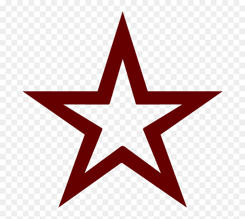 Thumb Image - Star Outline Png Transparent, Png Download - communism png