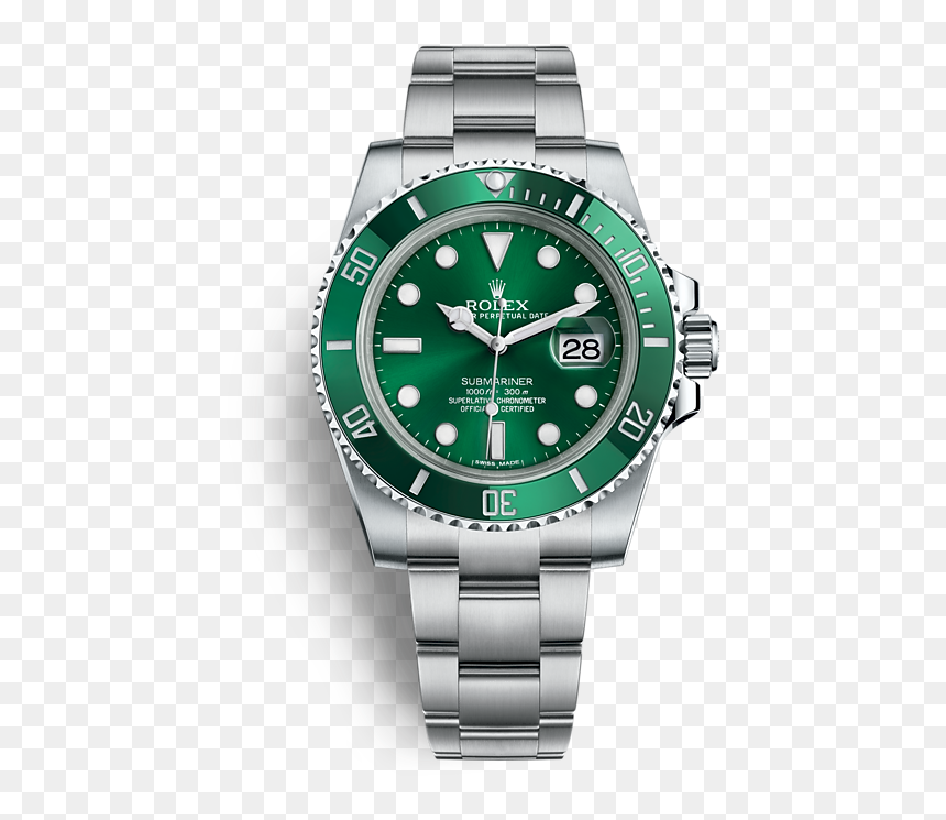 Rolex Oyster Submarinerdate 40 Hulk - Rolex Submariner Hulk, HD Png Download - the hulk png