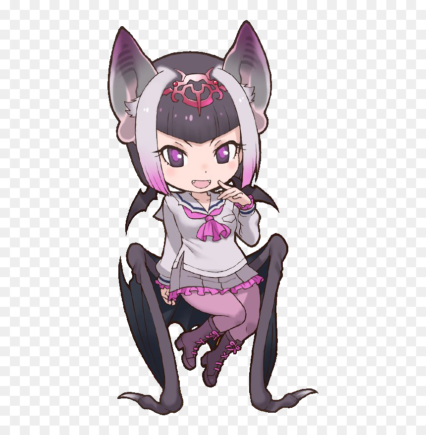Common Vampire Batoriginal - Kemono Friends Vampire Bat, HD Png Download - vampire teeth png