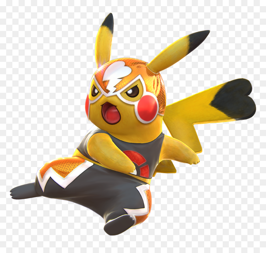 Transparent Cute Pikachu Png - Pokken Tournament Pikachu Libre, Png Download - cute pikachu png