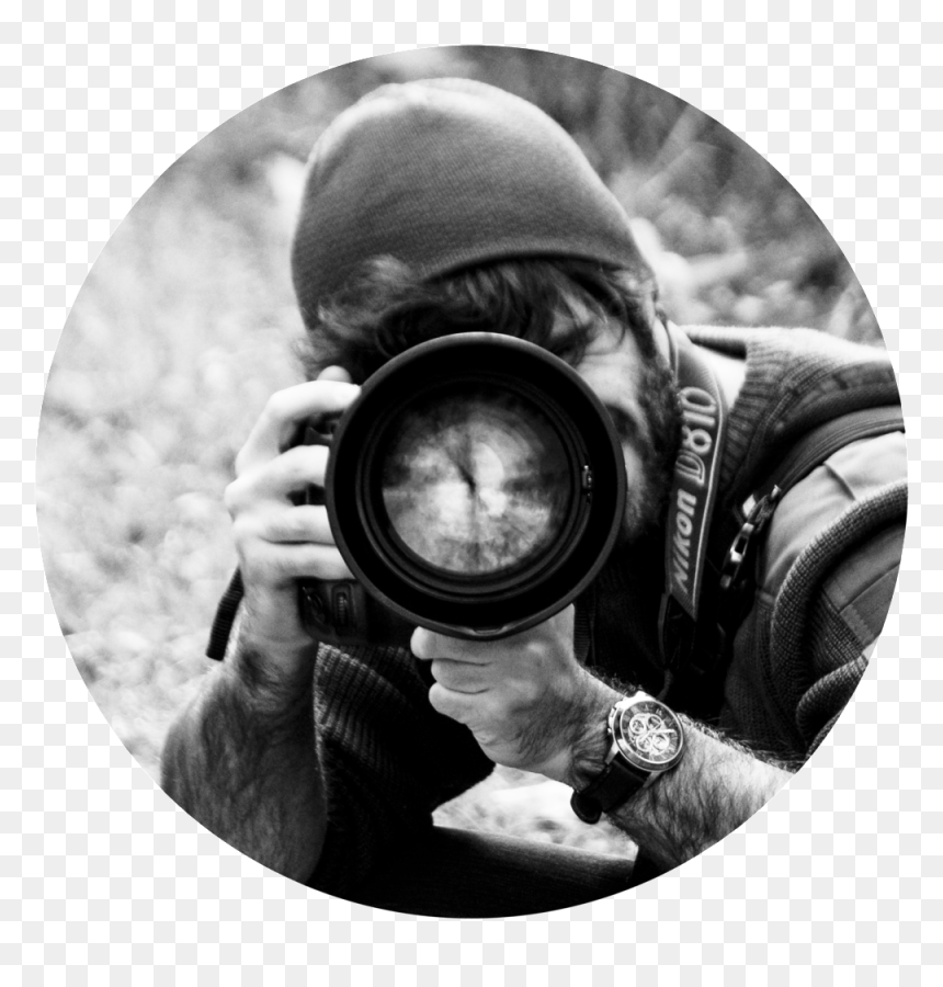 Photographer Kodakit The Shootso I Can Concentrate - Camera With Photography Png, Transparent Png - photographer png