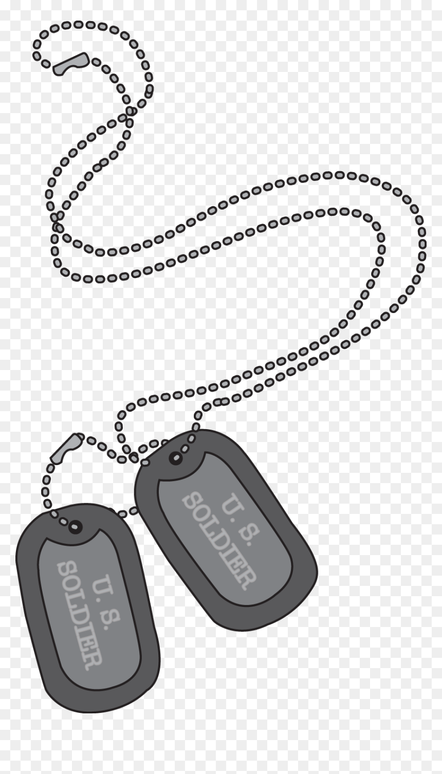 Photo By @daniellemoraesfalcao - Us Army Dog Tags Clipart, HD Png Download - dog tag png