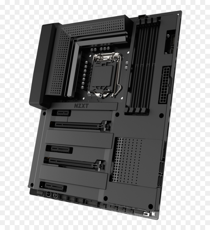 Nzxt N7 Motherboard, HD Png Download - motherboard png
