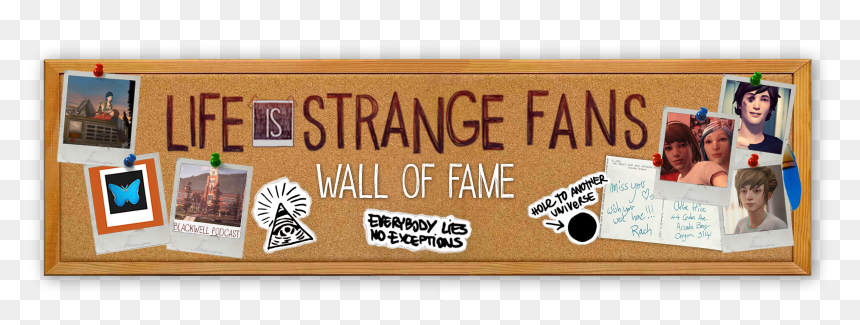 Wall Of Fame - Life Is Strange, HD Png Download - life is strange logo png