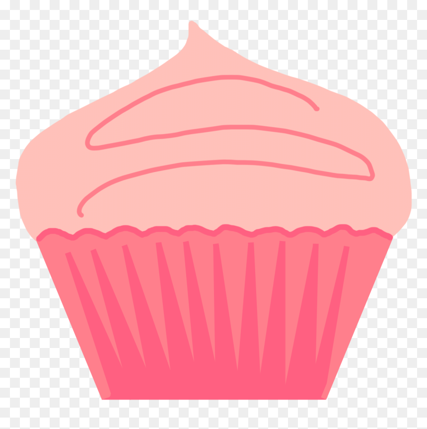 Fancy Cupcake Clipart - Pink Cupcakes Clipart Png, Transparent Png - cupcake clipart png