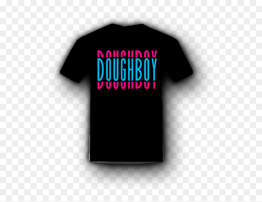 Active Shirt, HD Png Download - black t shirt template png