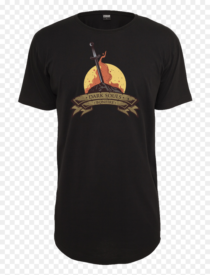 T-shirt, HD Png Download - dark souls bonfire png