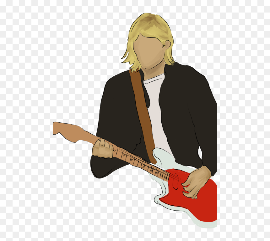 Illustration, HD Png Download - kurt cobain png