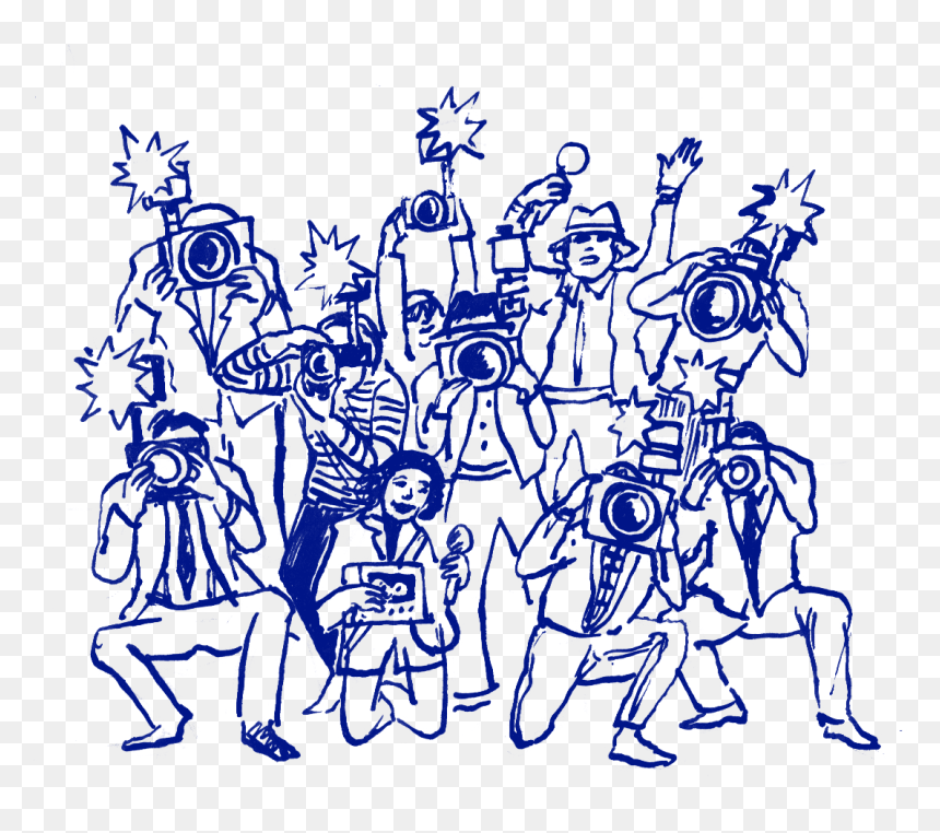 Drawing Slips Paparazzi - Paparazzi Drawing Png, Transparent Png - paparazzi png