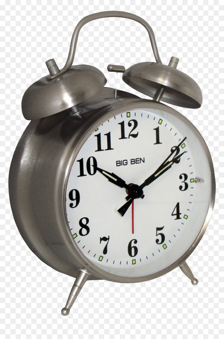 Download Alarm Clock Png Image - Alarm Clock With Bells, Transparent Png - clock.png
