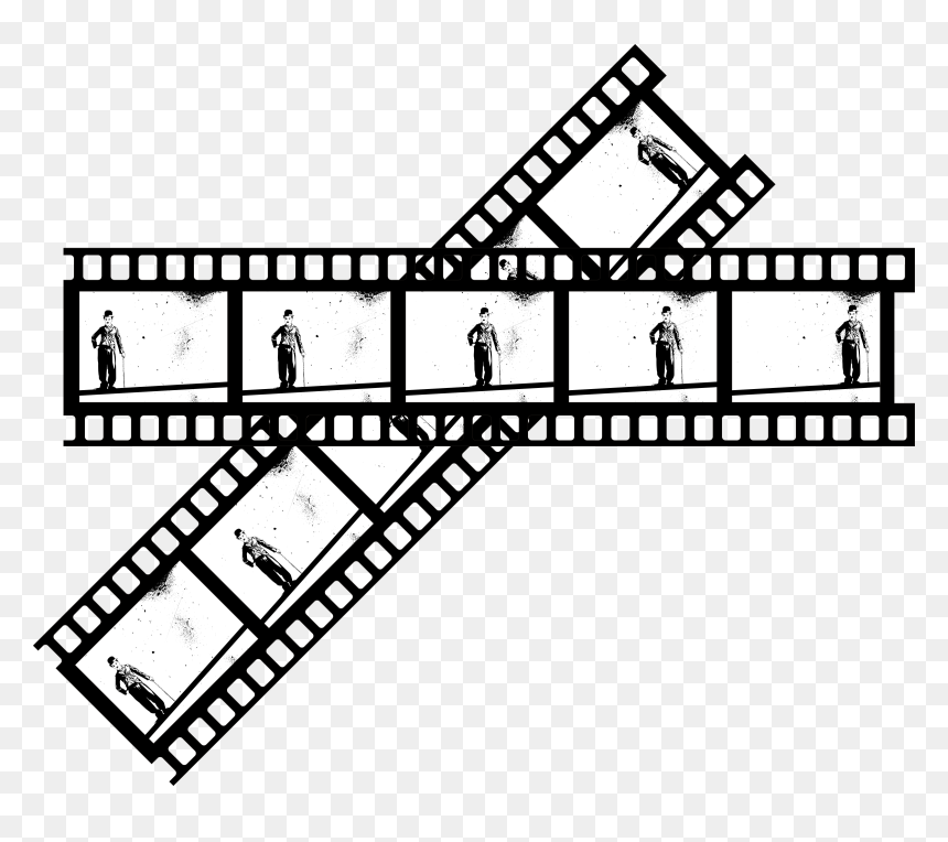 Movie Tape Clip Arts - Film Strip Transparent Background, HD Png Download - black tape png