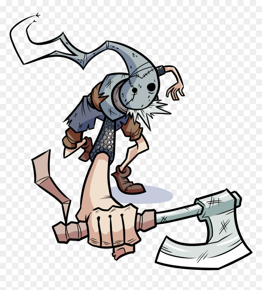 Transparent Thrall Png - Dark Souls Cartoon Thrall, Png Download - dark souls bonfire png