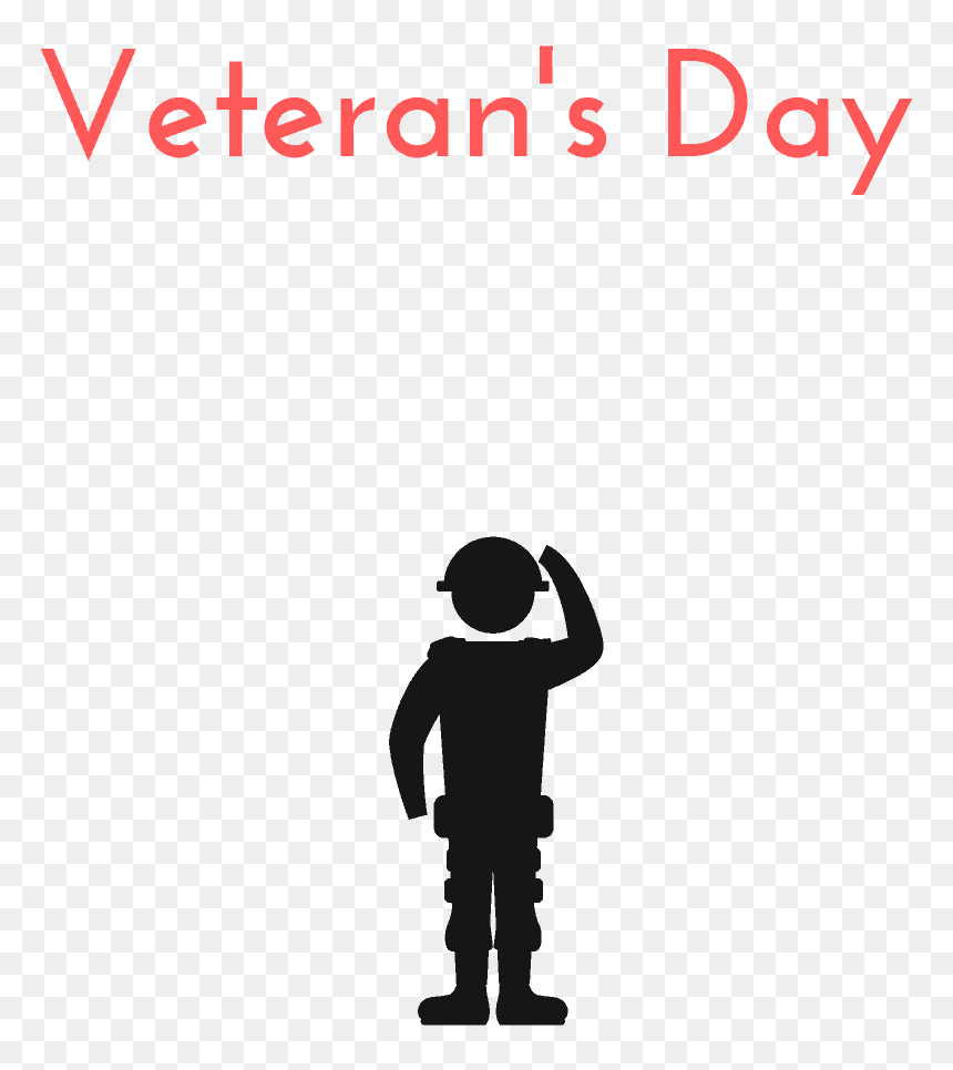 Veterans Day Clipart Download - Silhouette, HD Png Download - veterans day png