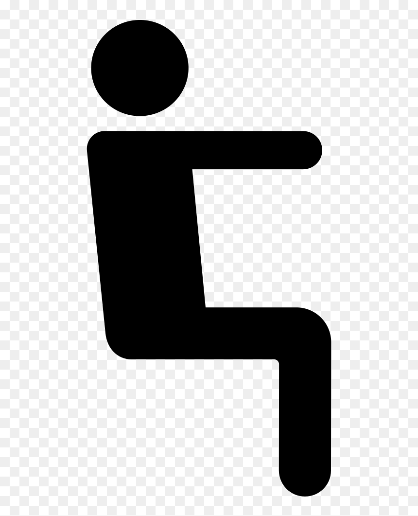 Sitting Silhouette, HD Png Download - sitting silhouette png