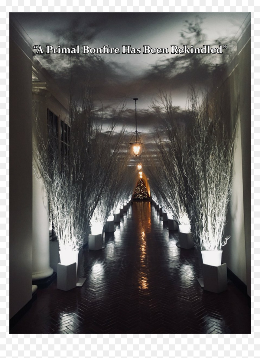 Melania White House Christmas Decorations, HD Png Download - dark souls bonfire png