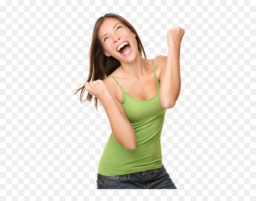 Thumb Image - Happy Girl Png, Transparent Png - female png