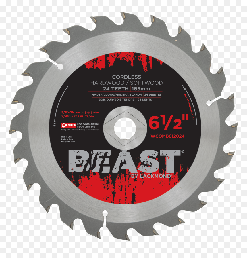 Transparent Saw Blade Png - Disco De Corte Para Madera, Png Download - saw blade png