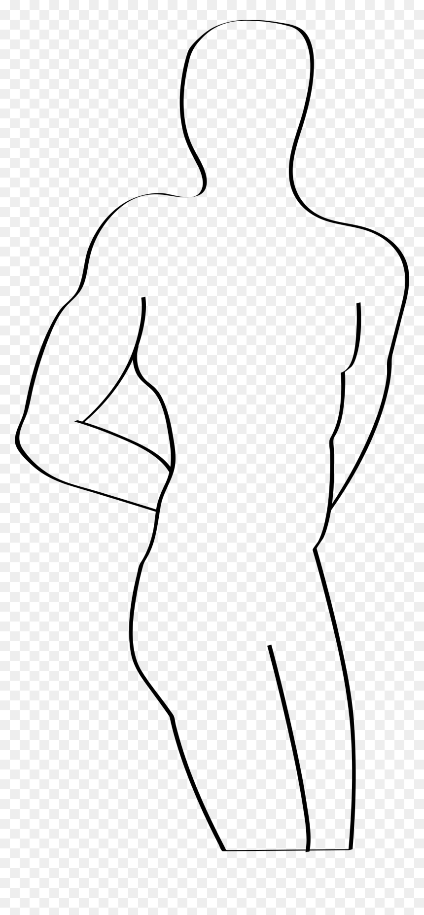 Silhouette Of Man Clip Arts - Clipart Silouhete Homme, HD Png Download - silhouette man png