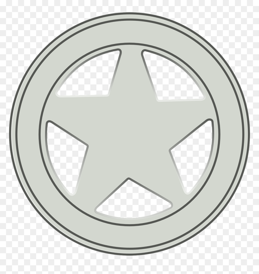 Sheriff Badge Police - Police, HD Png Download - sheriff badge png