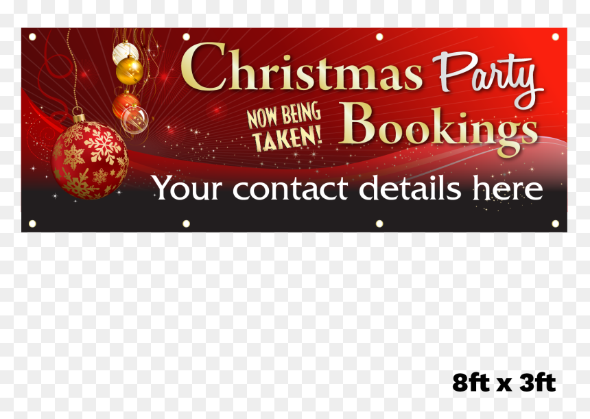 Personalised Christmas Party Bookings Now Being Taken - Segurança Do Trabalho, HD Png Download - christmas party png