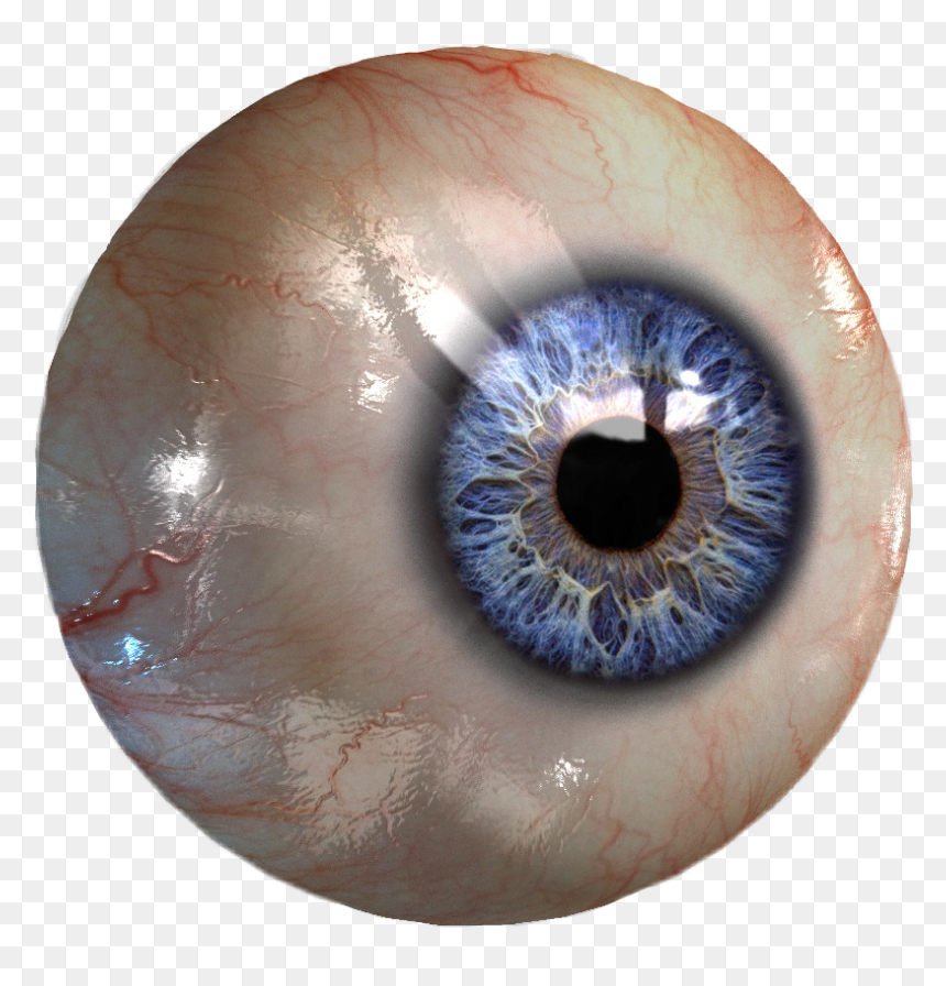 Jpg Royalty Free Library Eye Eyes Ball Sticker By Yumiko - Глаз Человека, HD Png Download - glowing eye png