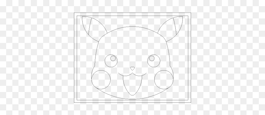 Puzzle Vector 8 Peças, HD Png Download - pikachu face png