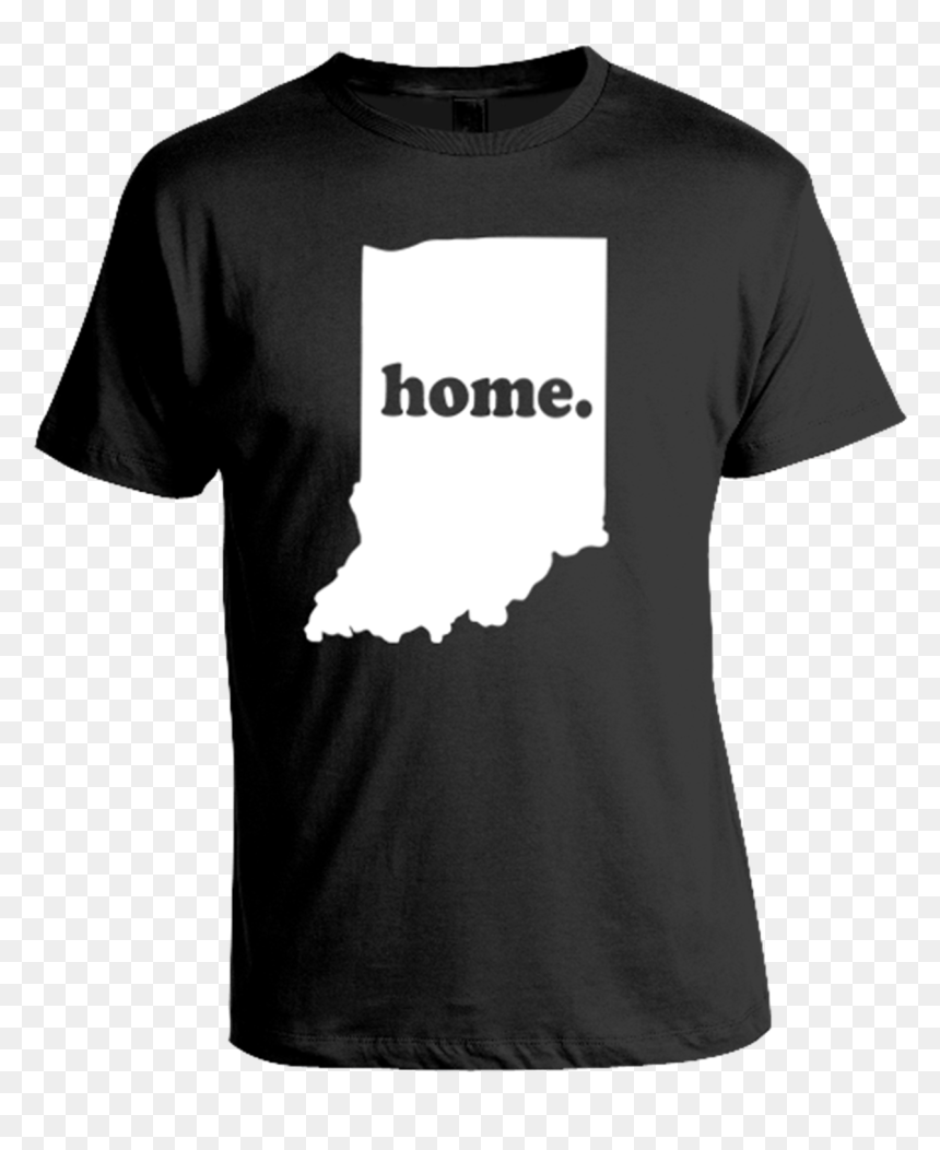 Indiana T Shirts , Png Download - Home T Shirt, Transparent Png - indiana outline png