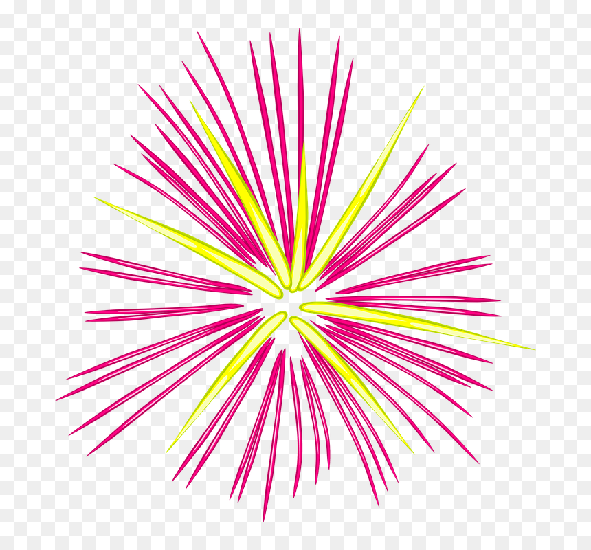 Fireworks Clipart, HD Png Download - celebration firework png