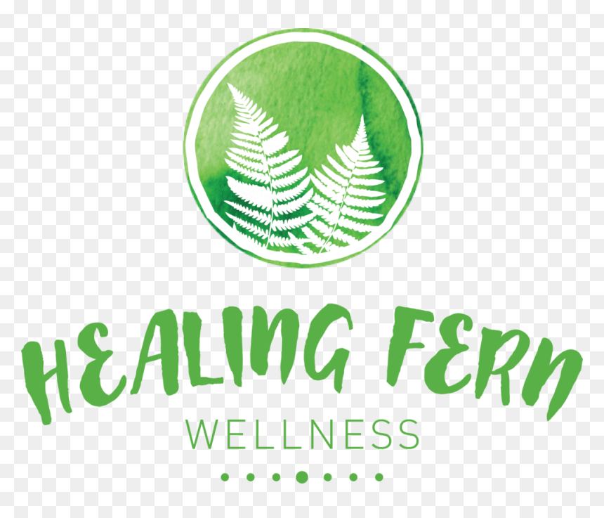 Healingfern Fulllogo Transbg - Illustration, HD Png Download - ferns png