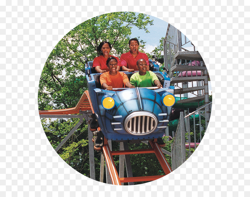 Roller Coaster At Lake Winnie - Roller Coaster, HD Png Download - rollercoaster png