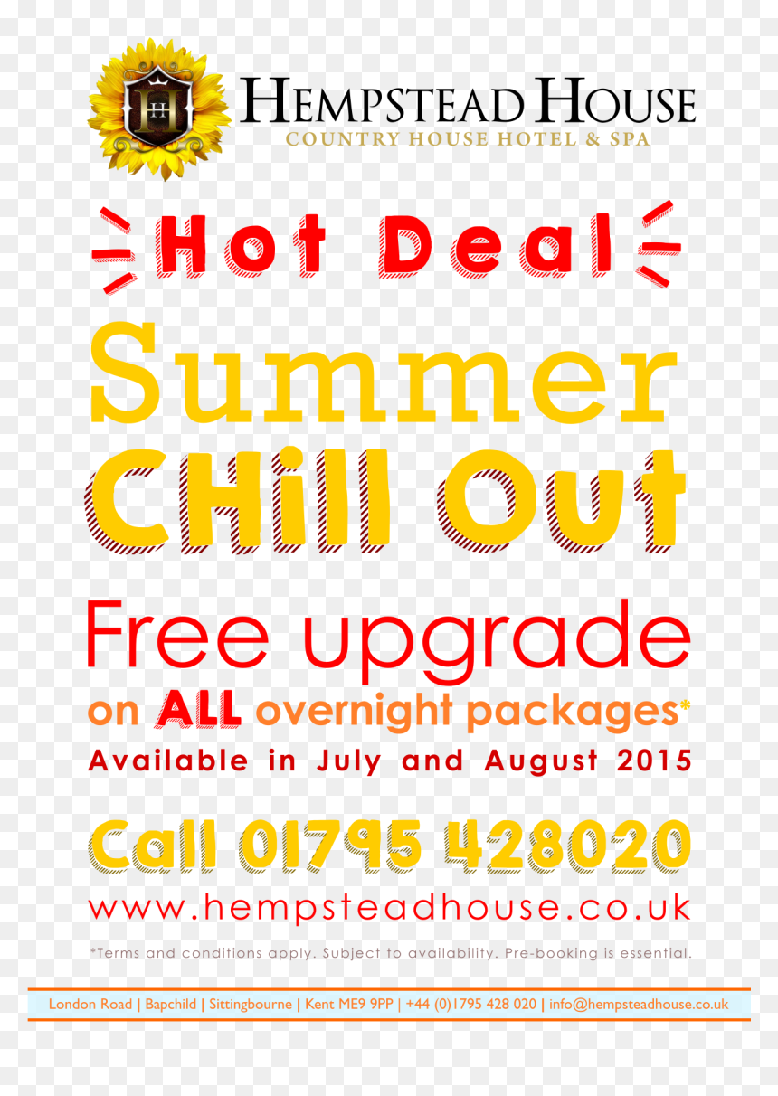 Chill Out This Summer Wonderful New Offer For July - Poster, HD Png Download - summer offer png