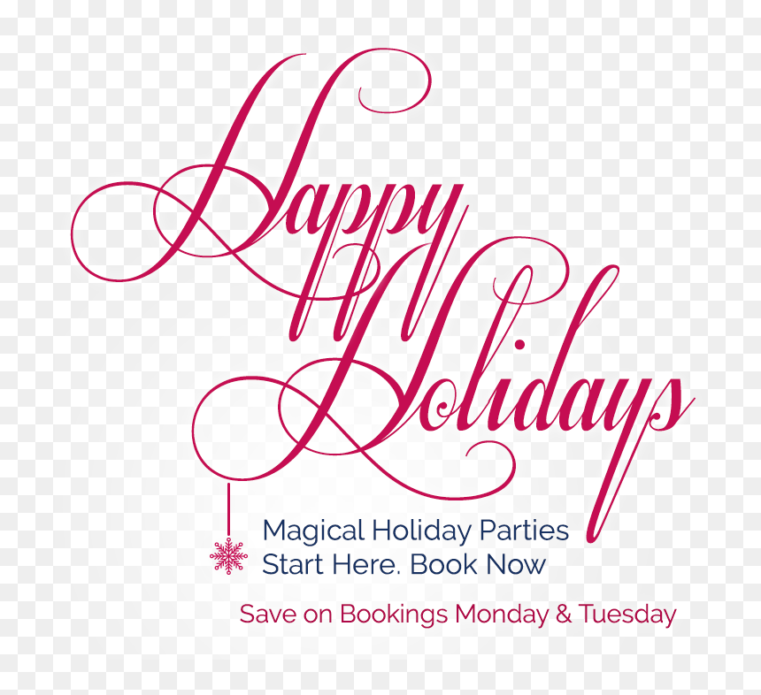 Transparent Christmas Party Png - Calligraphy, Png Download - christmas party png